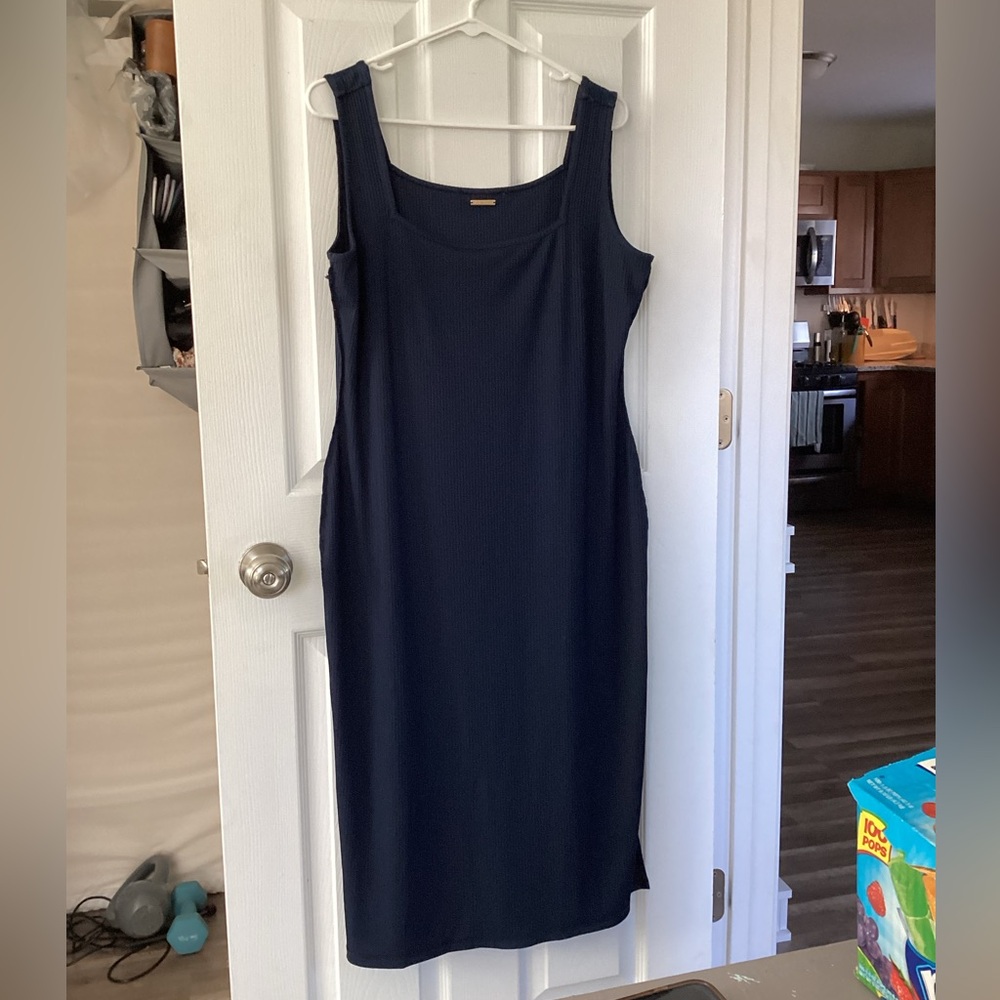 Navy Tank Dress